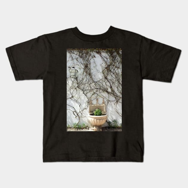 Winter Garden Kids T-Shirt by SHappe